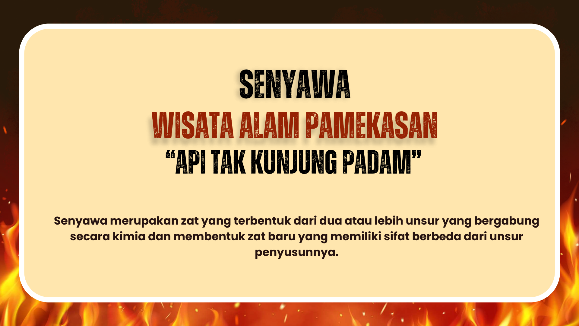 Wisata Api Tak Kunjung Padam - Foto 12