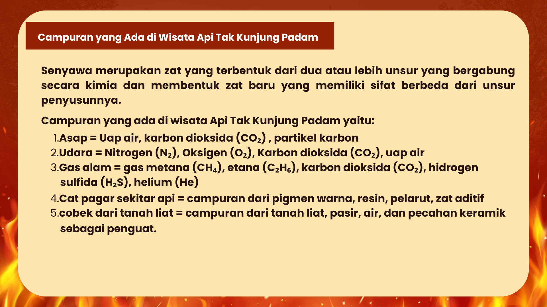 Wisata Api Tak Kunjung Padam - Foto 22