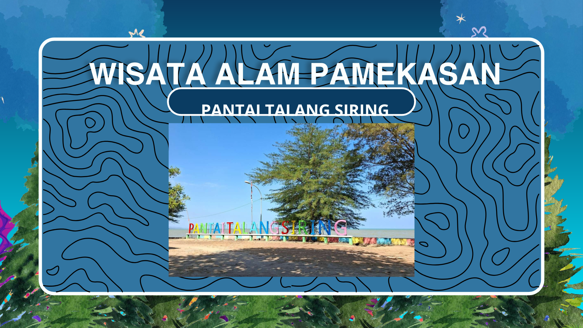 Wisata Pantai Talang Siring - Foto 1