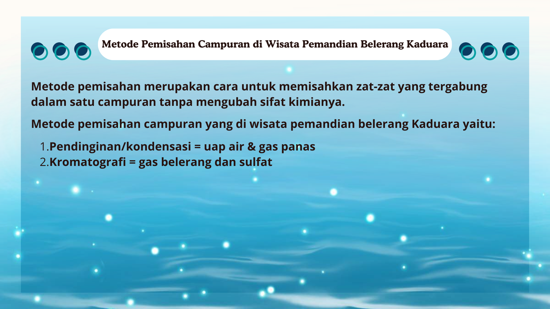 Wisata Pemandian Belerang - Foto 24
